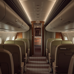 Luxury first-class flight offers